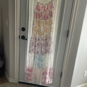 Floral Tiered Maxi Dress